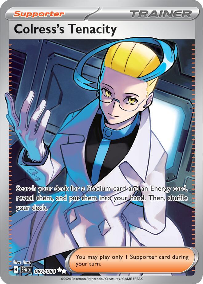 Colress's Tenacity - 087/064 - SV: Shrouded Fable - Pokemon