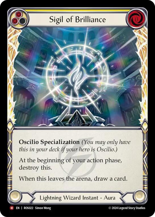 Sigil of Brilliance - Rosetta - Flesh and Blood TCG - TCGplayer.com