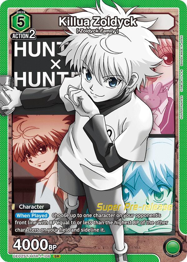 Killua Zoldyck (106) - UE02ST: HUNTER X HUNTER Super Pre-Release