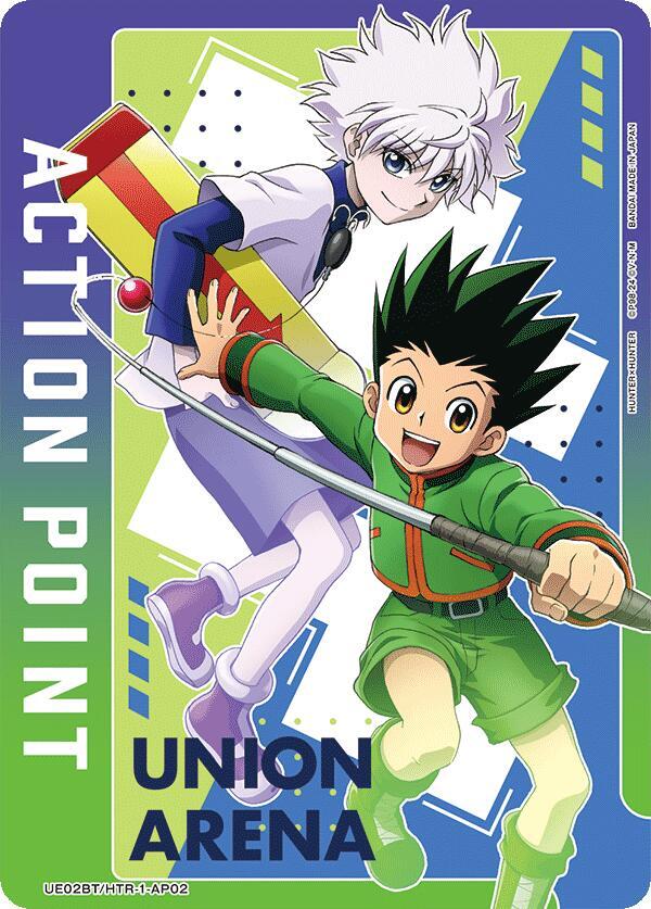 Action Point Card (AP02) (Killua Zoldyck/Gon Freecss) - UE02BT