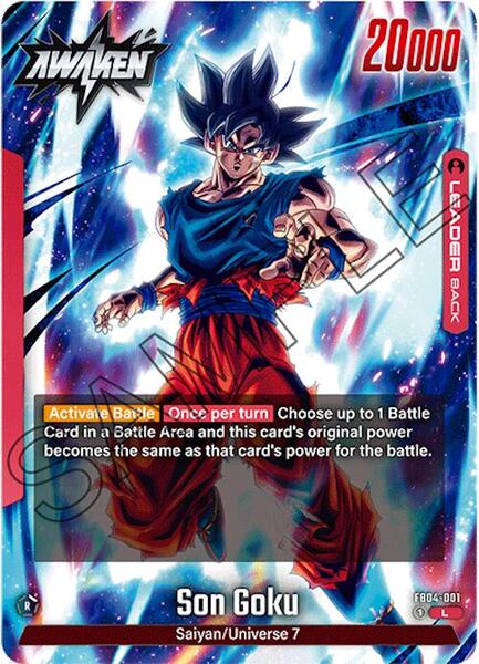 Son Goku - FB04-001 - Ultra Limit - Dragon Ball Super: Fusion
