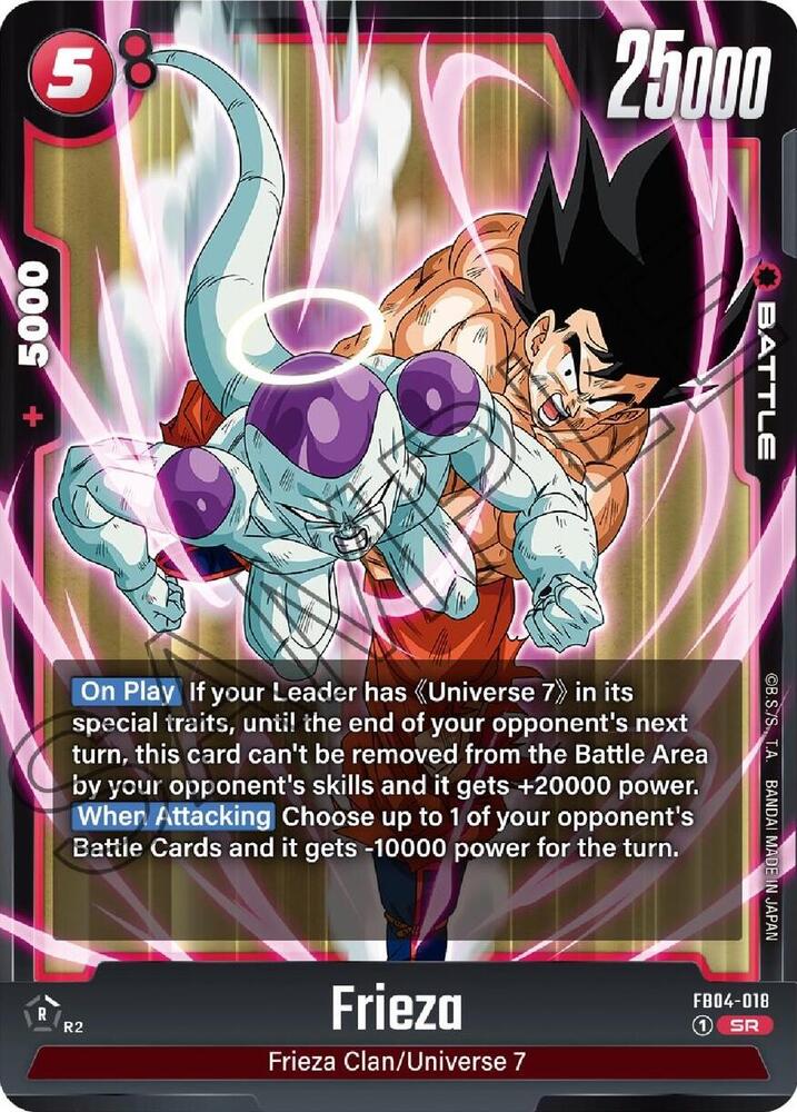Frieza - Ultra Limit - Dragon Ball Super: Fusion World - TCGplayer.com