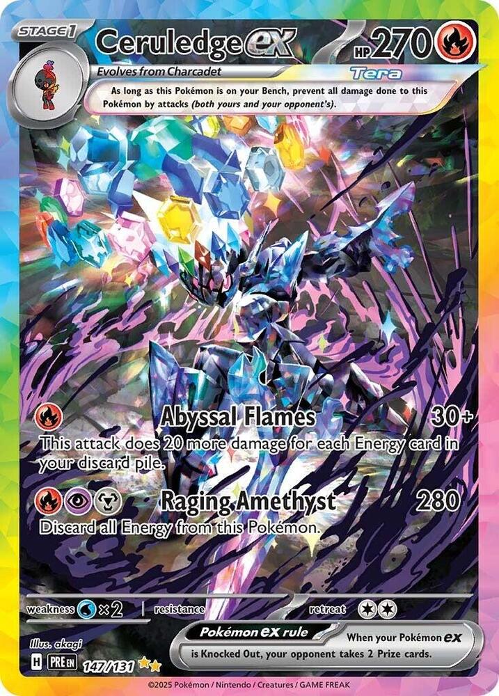 Ceruledge ex - SV: Prismatic Evolutions - Pokemon - TCGplayer.com
