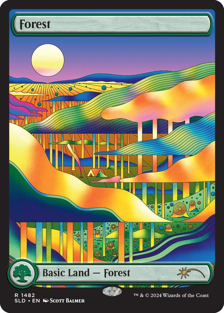 Forest (1482) - Secret Lair Drop Series - Magic: The Gathering