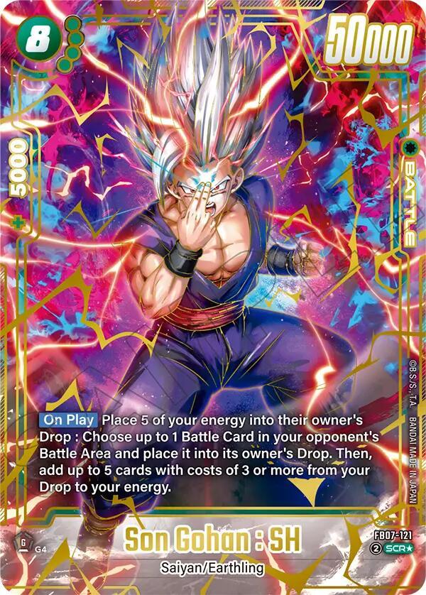 Son Gohan : SH - FB07-121 (Alternate Art) - Wish For Shenron