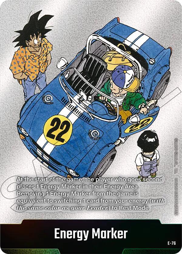 Energy Marker (E-76) - Fusion World Energy Markers - Dragon Ball