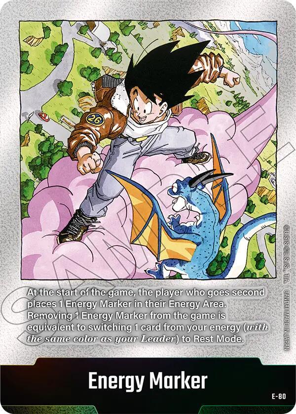 Energy Marker (E-80) - Fusion World Energy Markers - Dragon Ball