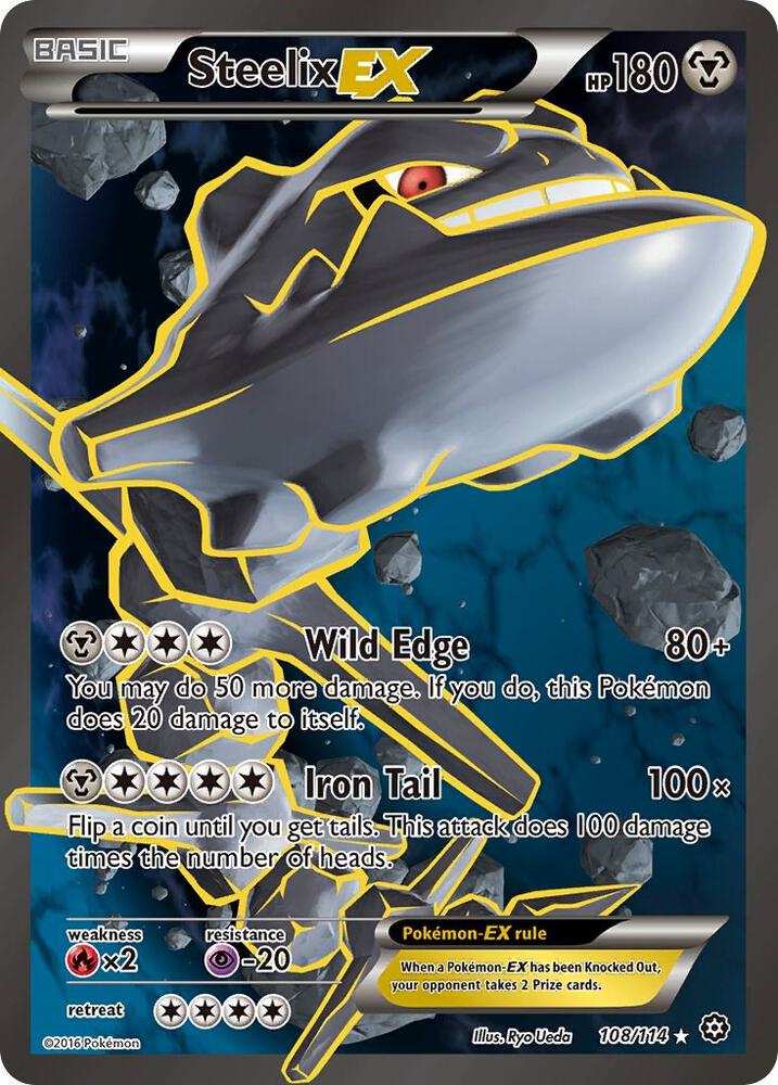Steelix EX (Full Art) - XY - Steam Siege - Pokemon - TCGplayer.com