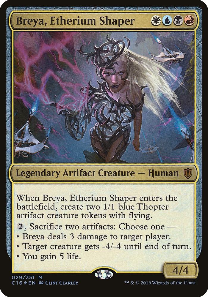 Breya, Etherium Shaper (Commander 2016) - Oversize Cards - Magic