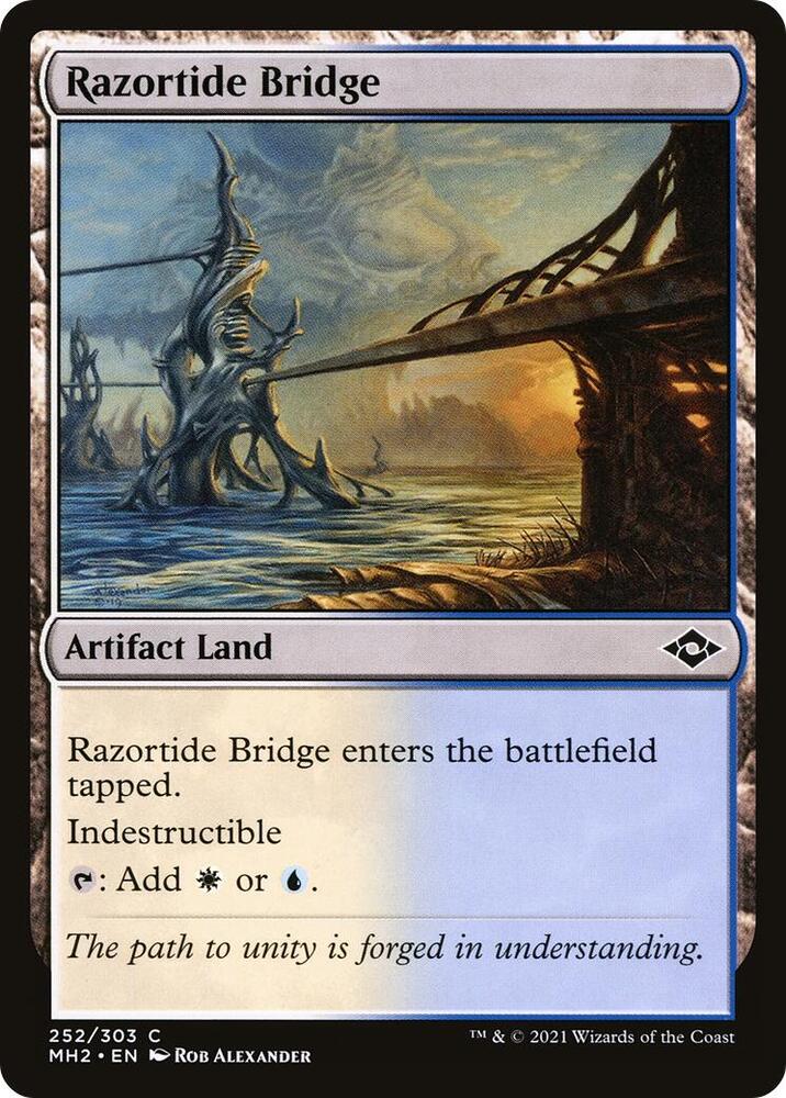 Razortide Bridge - Modern Horizons 2 - Magic: The Gathering