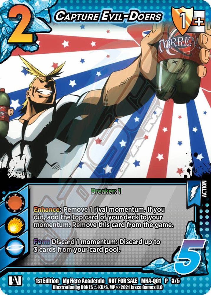 Capture Evil-Doers (Quirk Pack 1) - UniVersus: My Hero Academia