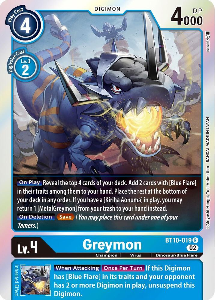 Greymon - Xros Encounter - Digimon Card Game - TCGplayer.com