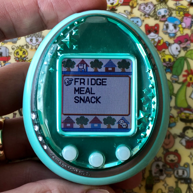 Tamagotchi IDLE Green - English IDL - NEW LCD SCREEN (Tamagotchi