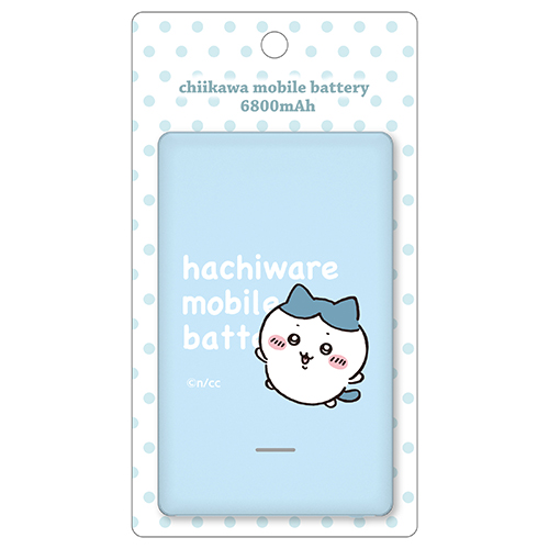 ちいかわ モバイルバッテリー6800 ハチワレ – 多摩電子工業 | 公式