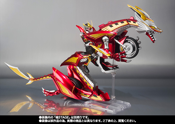S.H.Figuarts MASKED RIDER RYUKI Survive & Drag Lanzer Set