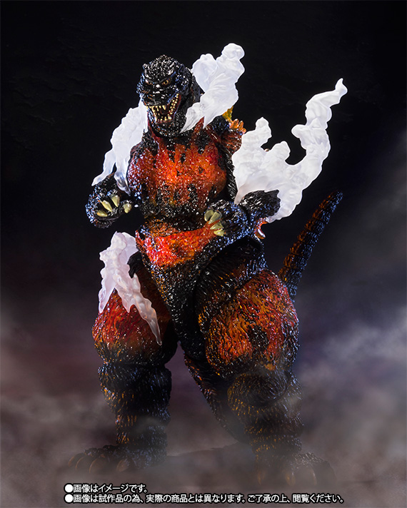 S.H.MonsterArts ゴジラ（1995） Ultimate Burning Ver. | 魂ウェブ