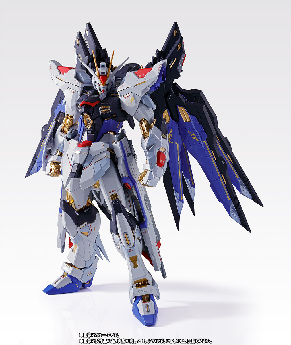 METAL BUILD ストライクフリーダムガンダム SOUL BLUE Ver. | 魂ウェブ