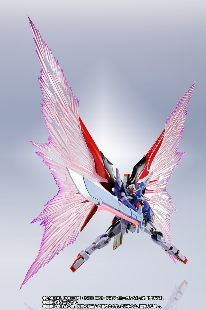 METAL ROBOT魂 ＜SIDE MS＞ デスティニーガンダム専用光の翼