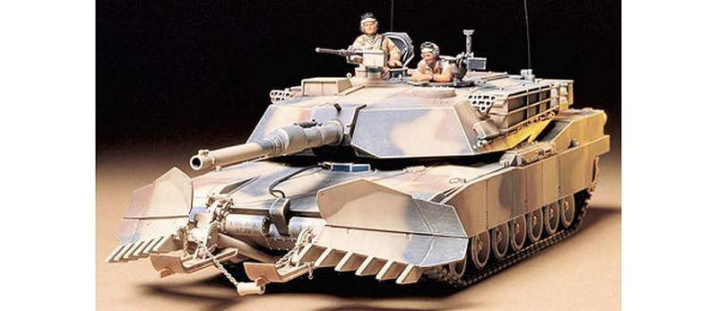 Tamiya 35158 1/35 MM U.S. M1A1 Abrams w/ Mine Plow - 田宮模型香港