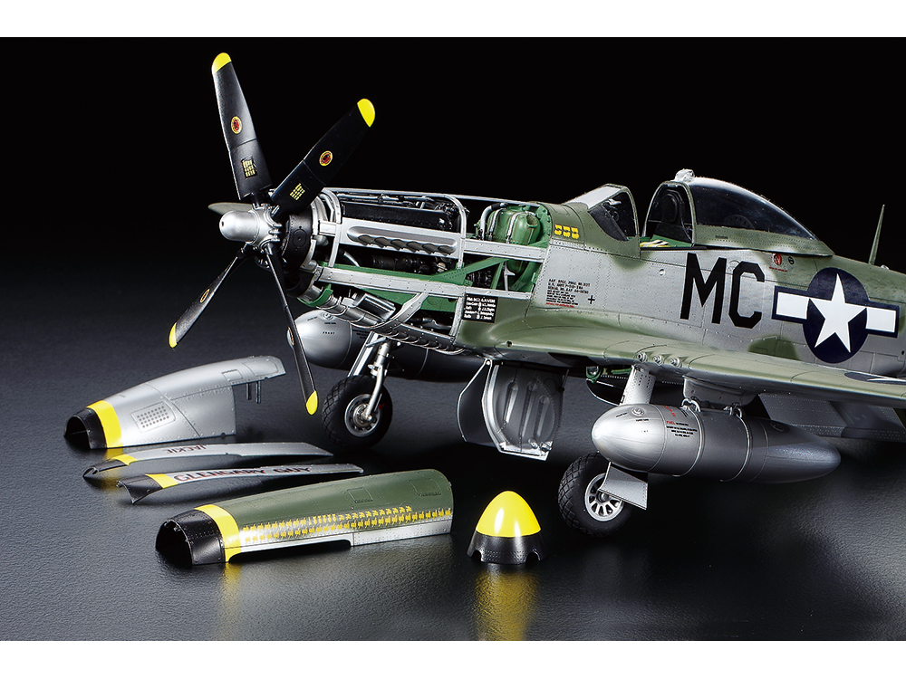 1/32 ノースアメリカン P-51D マスタング: スケールモデル｜TAMIYA