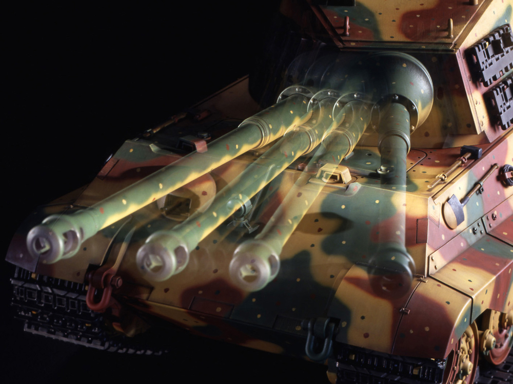 1/16RC キングタイガー （ヘンシェル砲塔） フルオペレーション: RC