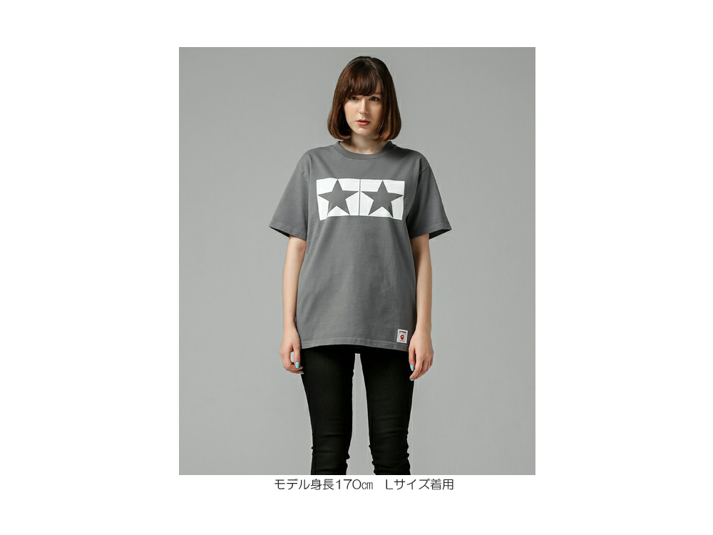 JUN WATANABE タミヤマーク Tシャツ”JAPAN MADE PREMIUM”(グレイ)(S