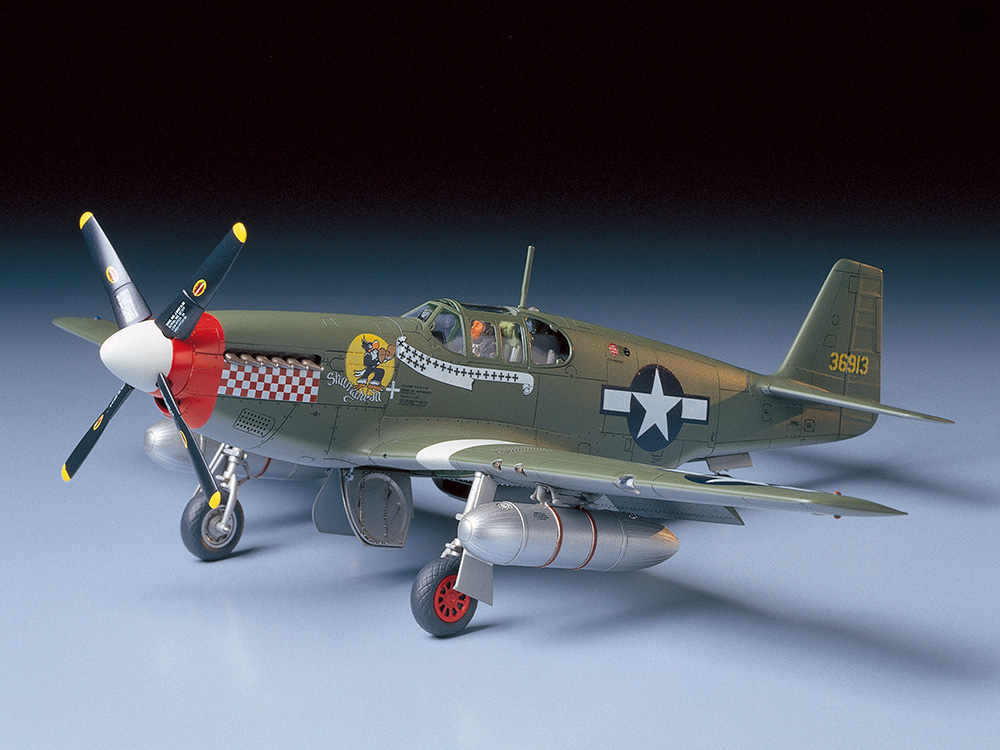 1/48 ノースアメリカン P-51B マスタング: スケールモデル｜TAMIYA