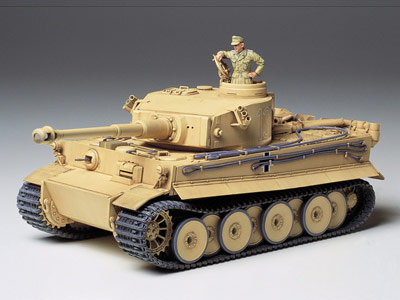 1/35 ドイツ重戦車 タイガーI 極初期生産型 （アフリカ仕様