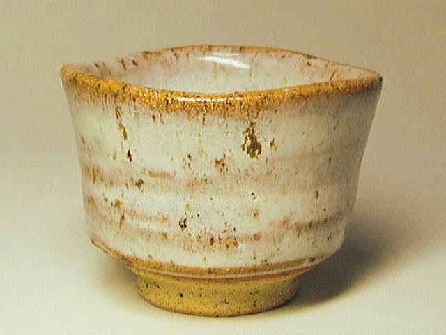 斑唐津ぐい呑み（夕立）の詳細／陶器販売のたぬき窯