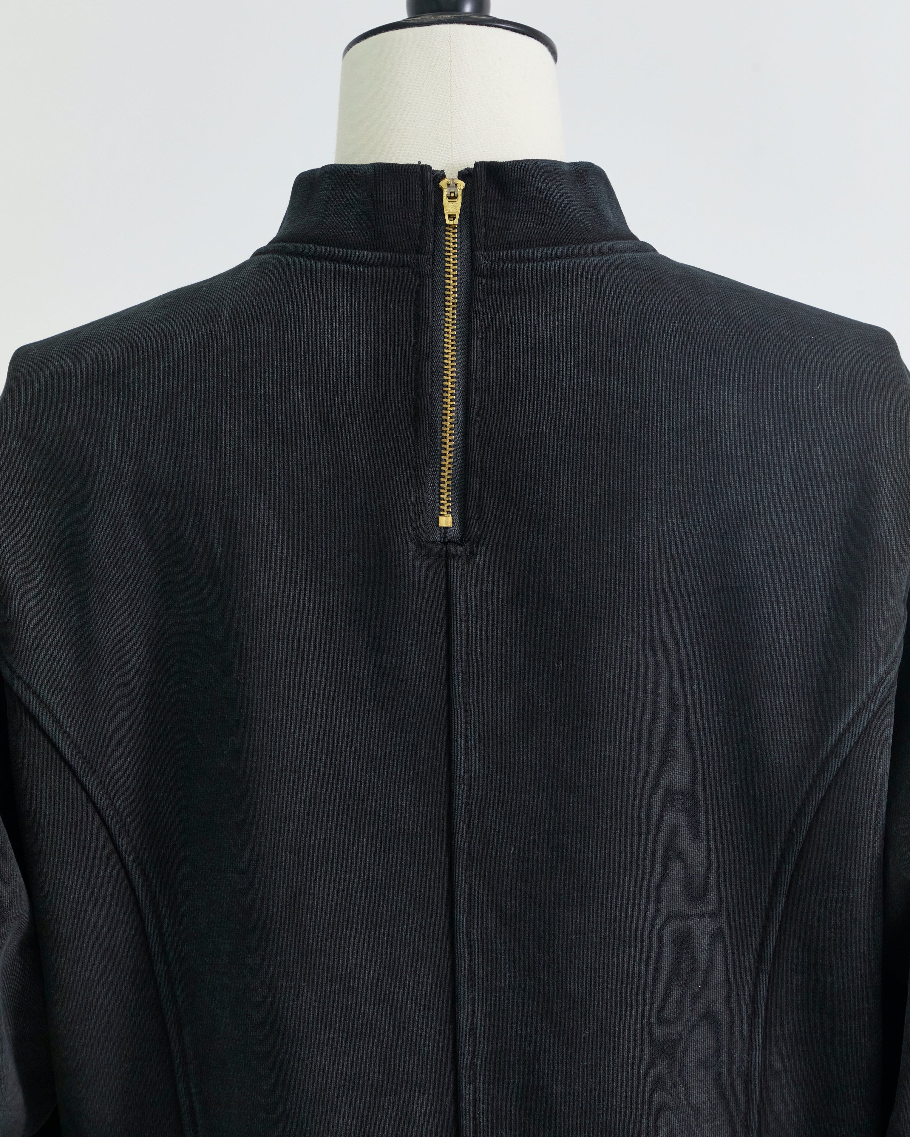 STUDIOUS Special item】cuffs belted pullover Black – tanakadaisuke