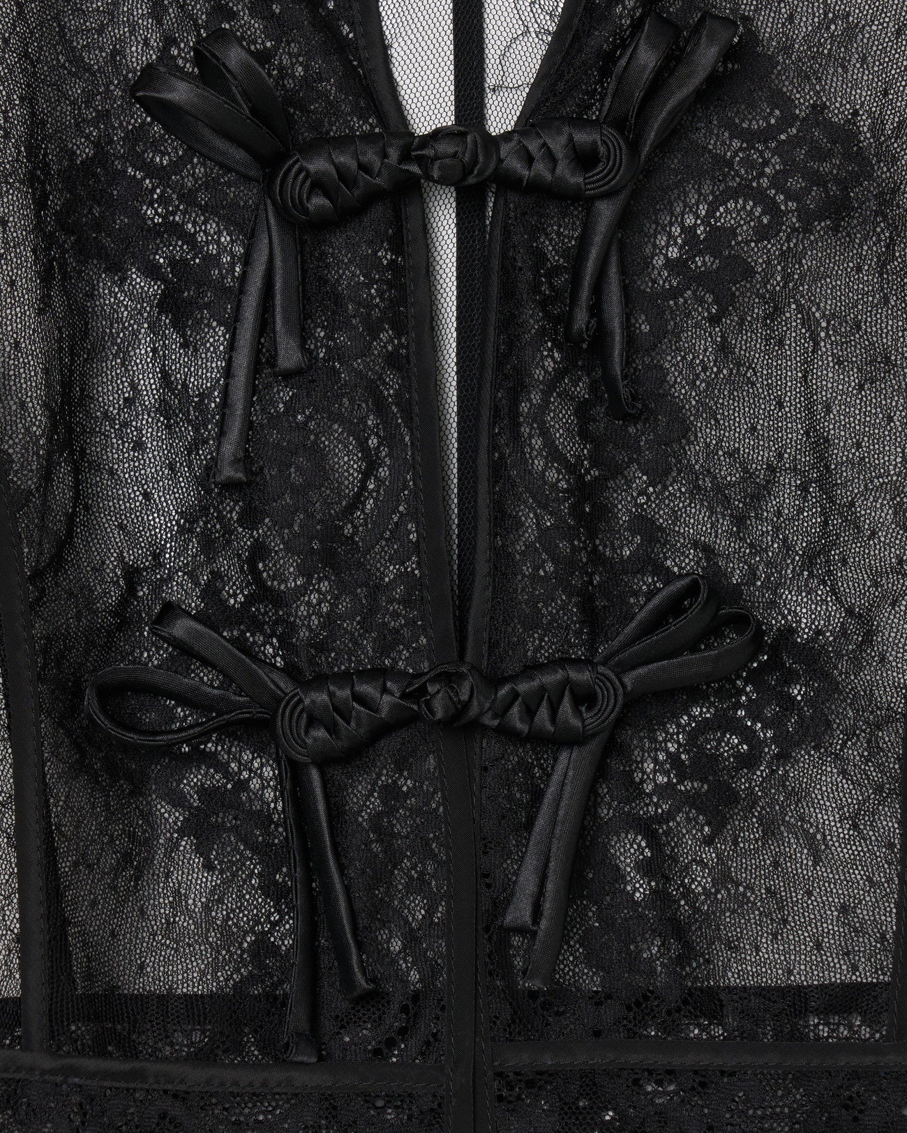 タナカダイスケ| flower lace short cardigan Black – tanakadaisuke