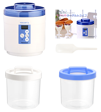 温度調節機能付のヨーグルトメーカー：ヨーグルティア | タニカ電器