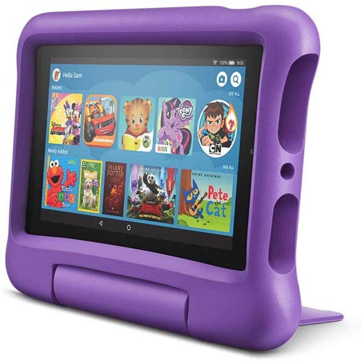 Amazon Fire 7 Kids Edition Tablet, 16 GB, Purple (2019) - tabal.ng