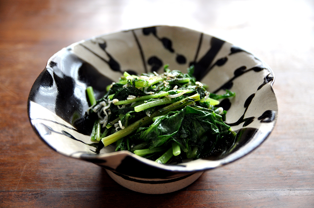 ルッコラとじゃこのオイル煮｜沢樹舞のおうちでごはん ｜たべるの