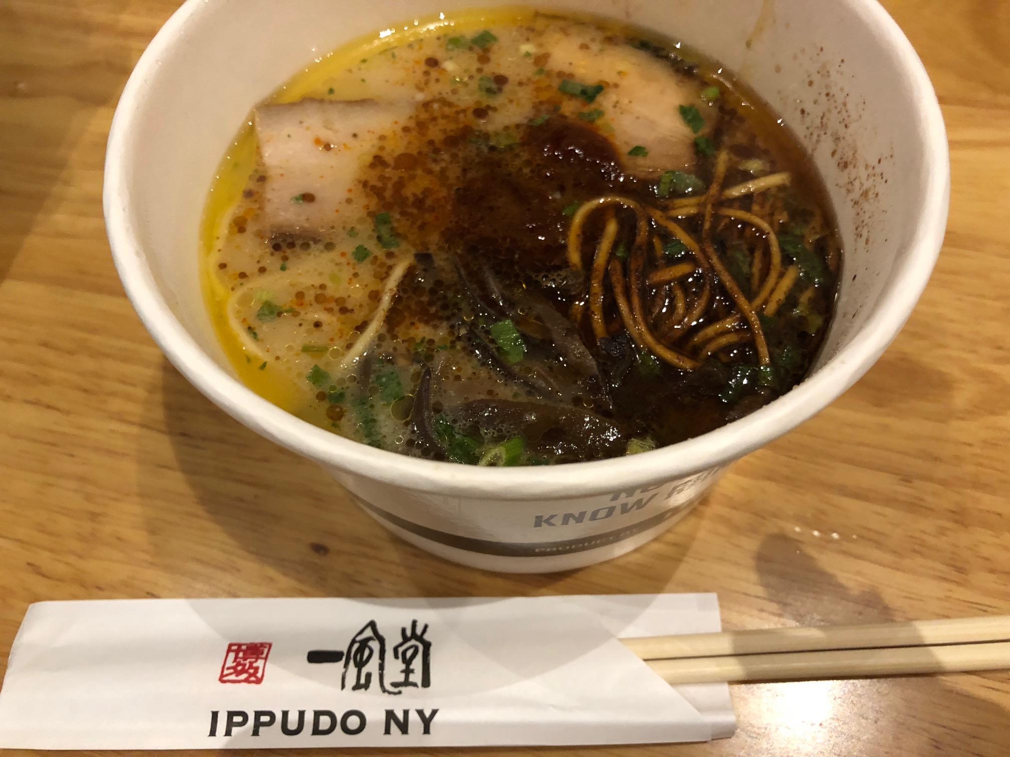 ニューヨーク限定！一風堂のスピンオフブランド「KURO-OBI（黒帯）」の