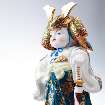 伝統的 五月人形 武士の兜 特集 ノリタケの節句人形｜飾り兜・武者人形