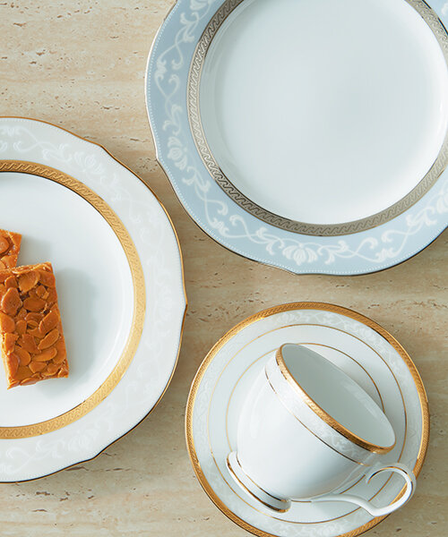 ハンプシャープラチナ カップ&ソーサーペア | ノリタケ食器公式