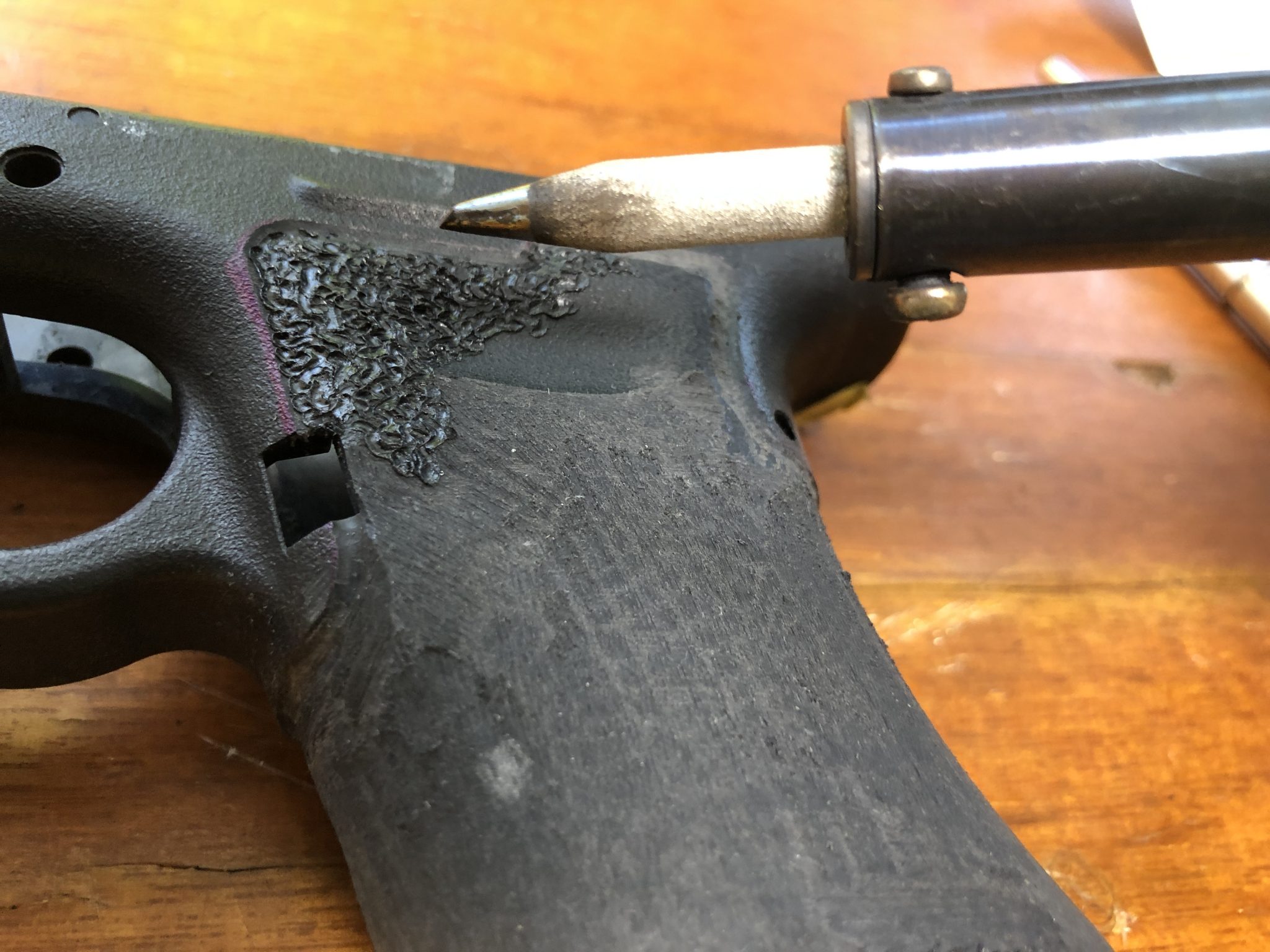 グロックにステッピング加工 - タクティカル東京 -Tactical TOKYO-