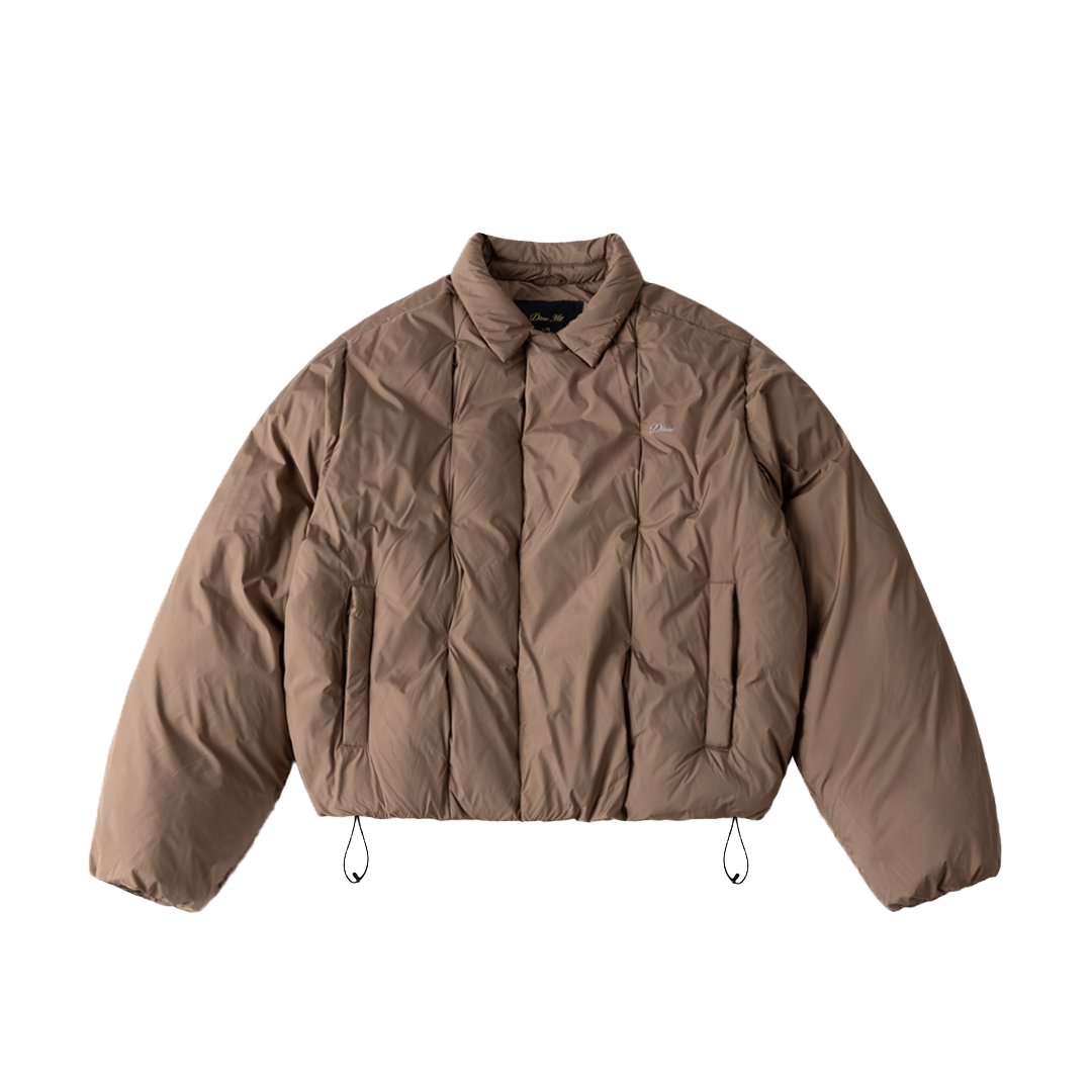 DIME MTL（ダイム モントリオール）| PLEATED PUFFER / BRONZE
