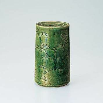 シリーズ以外・その他 織部唐草 花生（桐箱入）〈1個〉 美濃焼 |皿や鉢