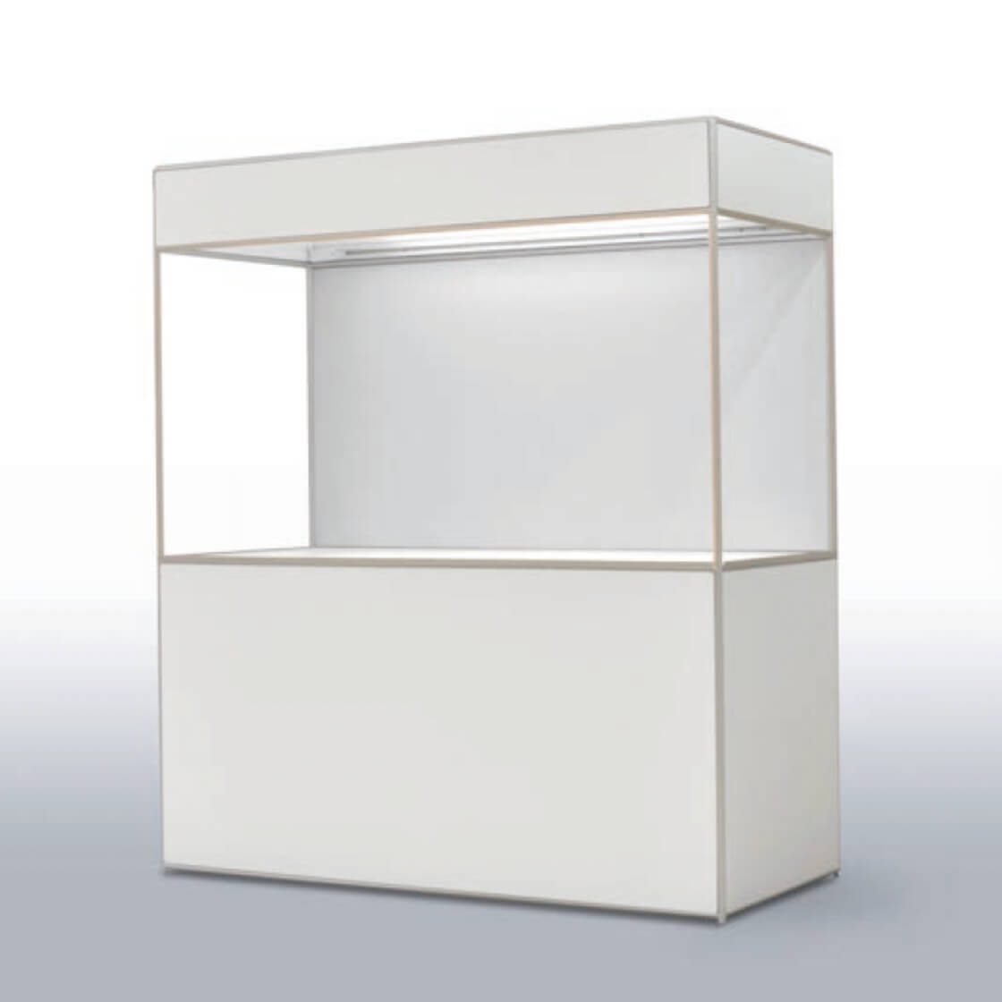 美術ケースのレンタルならおまかせミュージアム 腰高展示ケース