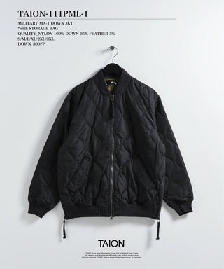 ミリタリー MA-1 ダウンジャケット – TAIONインナーダウン公式ブランド