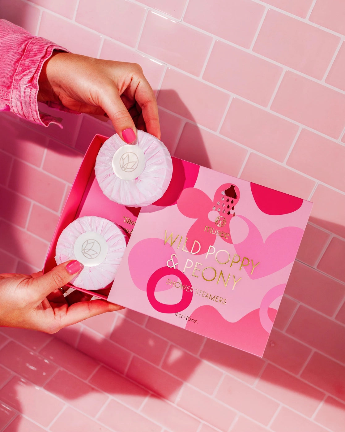 WIld Poppy & Peony Shower Steamers – taj salon and spa