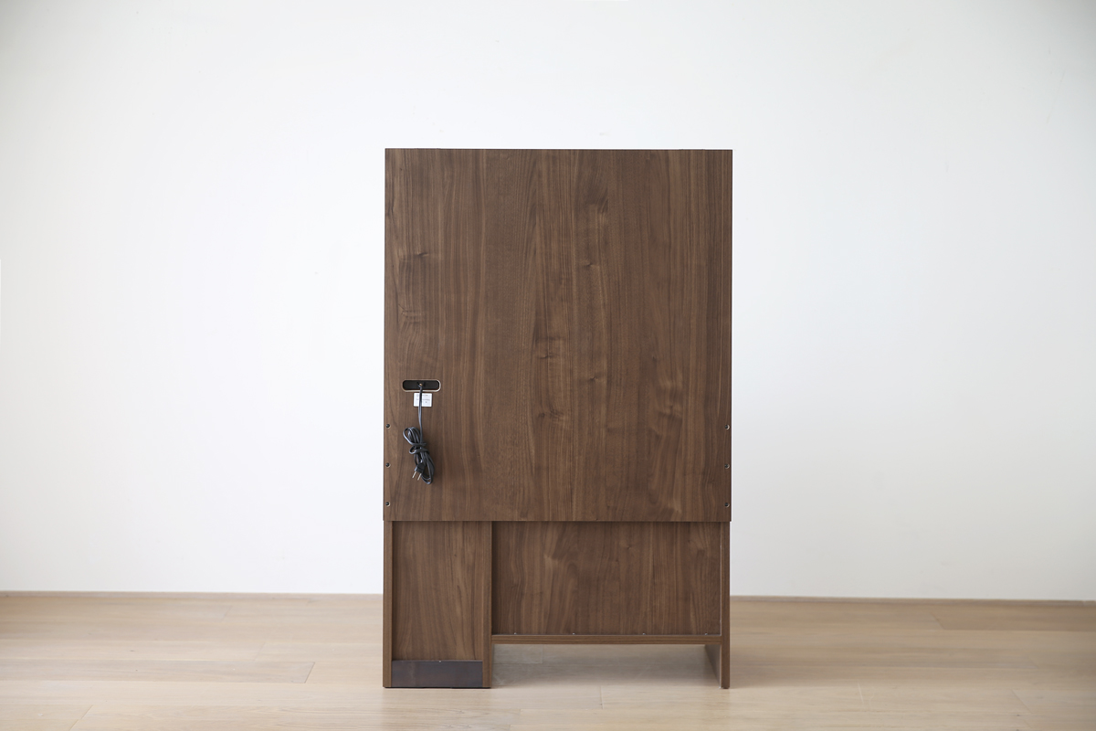 レッチェ 80ドレッサー（スツール付） WALNUT(W80×D44.5×H125cm)税込