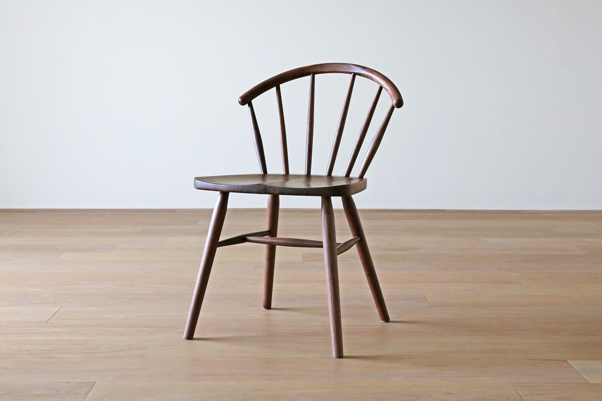 アンチェア WALNUT(W51xD50.5xH74.5cm)税込¥52,800 | 高野木工株式会社