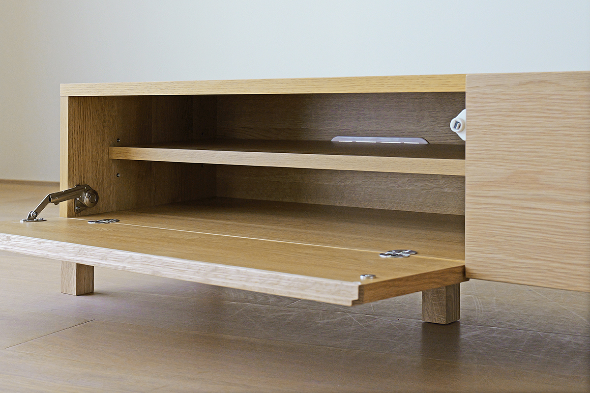 レッチェ 180ローボード OAK(W180×D39.5×H35)税込￥84,800 | 高野木工