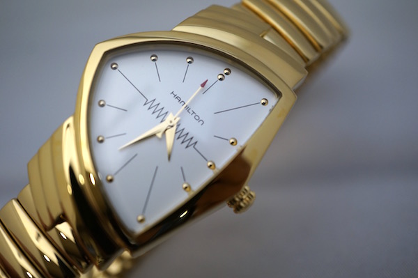 安心な 新作ベンチュラ フレックス（蛇腹ベルト） イエローゴールド