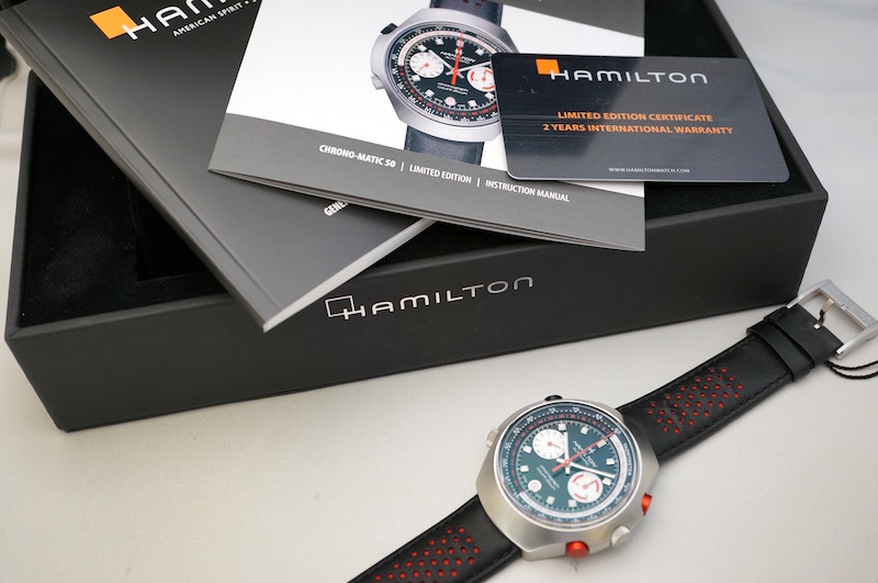 H51616731 国内正規品ハミルトン クロノマチック50オートクロノ 世界