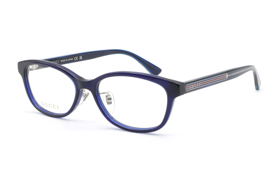 鯖江製】GUCCI(グッチ) GG 1612OJ-003ブルー(54) – 武田メガネ