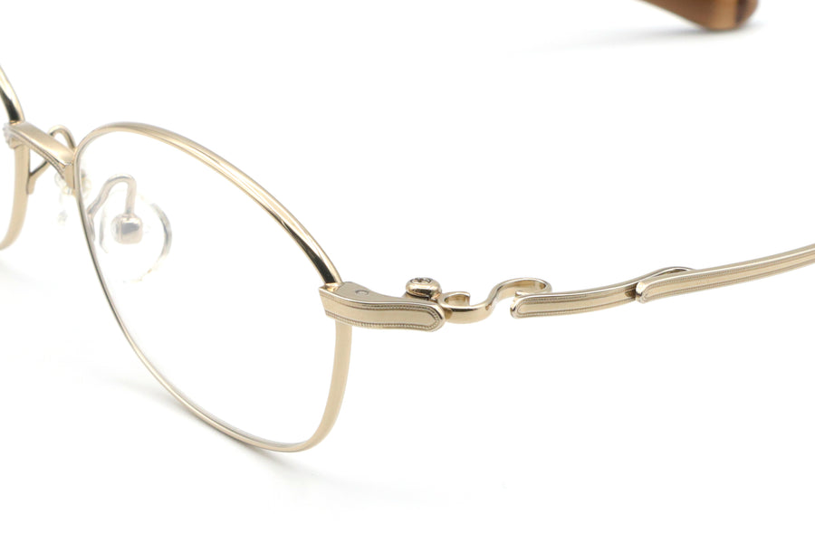 999.9 フォーナインズ S-307T チタニウム ゴールド ケース・クロス付